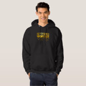 Choc Lit 100 Melanin African Black History Month D Hoodie (Voorkant volledig)