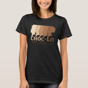 Choc Lit 100 Melanine Black Pride Geschiedenis BHM T-shirt