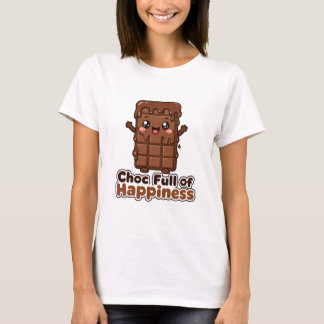 Choc Vol Geluk T-shirt