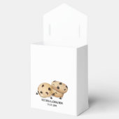 Choc-vol van Love Cookie Wedding Bedankdoosjes (Geopend)