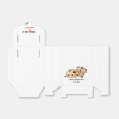 Choc-vol van Love Cookie Wedding Bedankdoosjes (Uitgevouwen)