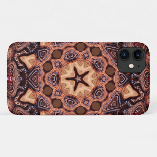 ChocChip Mandala iPhone 4 Case-Mate ID™ Case (Achterkant (horizontaal))