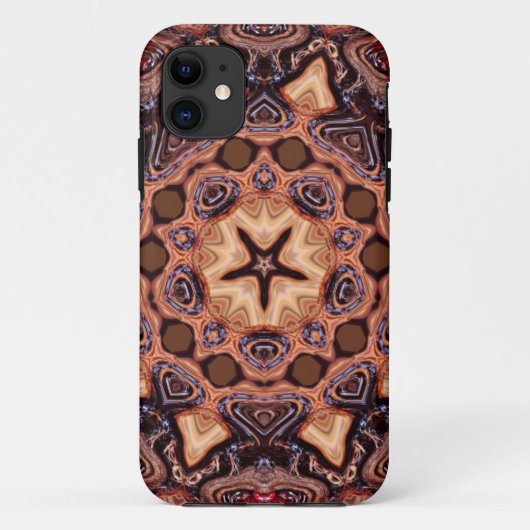 ChocChip Mandala iPhone 5 Hoesje-Mate ID™ Case-Mate iPhone Case (Achterkant)