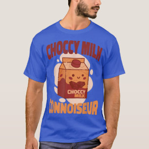 Choccy Milk Kennis Schattig Kawaii Chocolademelk T-shirt