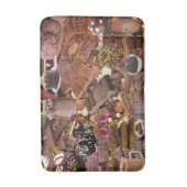 Chockablock chocolaatjes badmat (Voorkant Verticaal)
