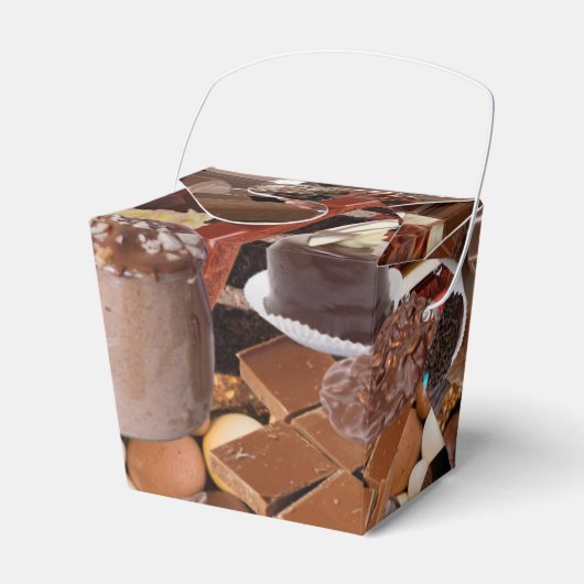 Chockablock chocolaatjes bedankdoosjes (Voorkant Zijde)