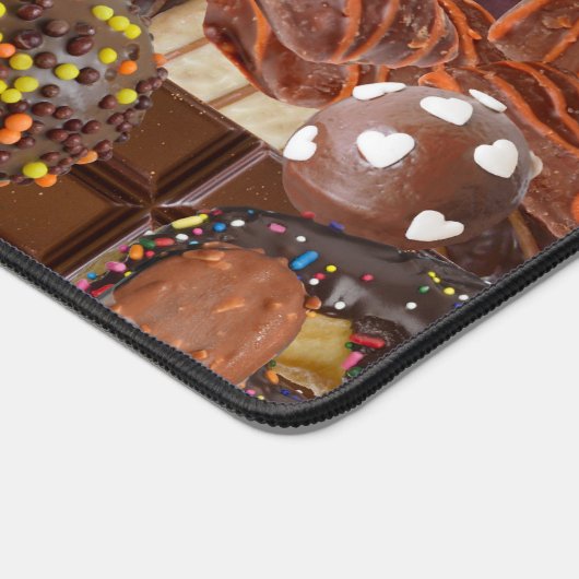 Chockablock chocolaatjes bureaumat (Hoek)