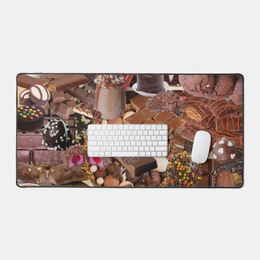Chockablock chocolaatjes bureaumat (Keyboard & Muis)