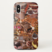 Chockablock chocolaatjes Case-Mate iPhone case (Achterkant)
