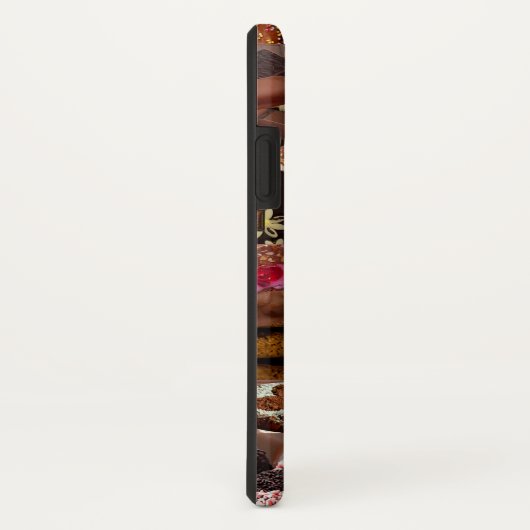 Chockablock chocolaatjes Case-Mate iPhone case (Achterkant / rechts)