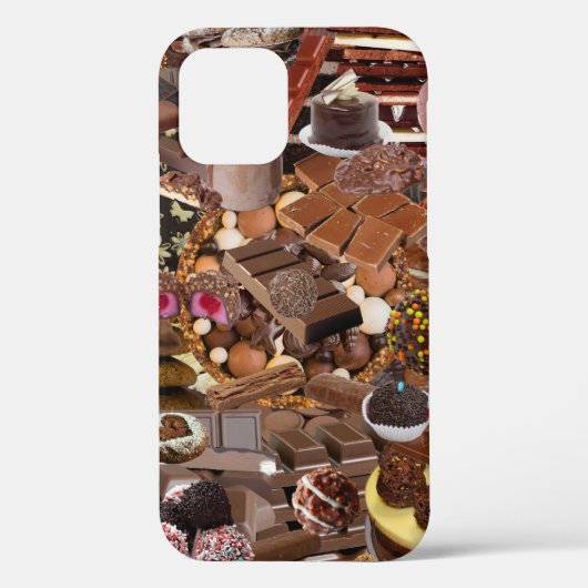 Chockablock chocolaatjes Case-Mate iPhone case (Achterkant)