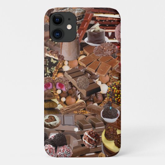 Chockablock chocolaatjes Case-Mate iPhone case (Achterkant)