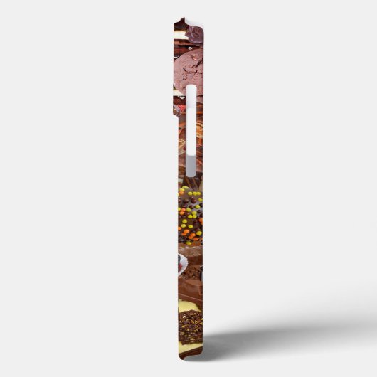 Chockablock chocolaatjes Case-Mate iPhone case (Achterkant / Links)