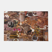 Chockablock chocolaatjes deurmat (Voorkant)