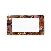 Chockablock chocolaatjes etiket (Voorkant)