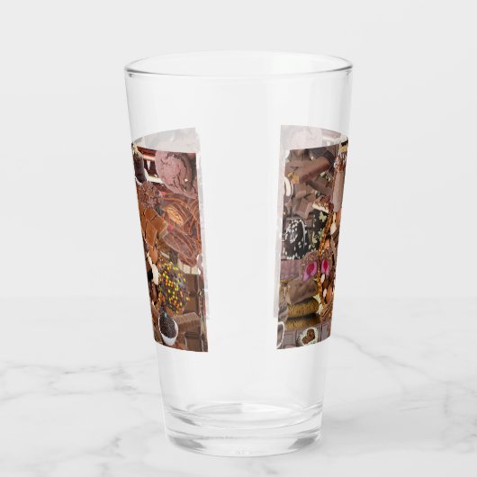 Chockablock chocolaatjes glas (Rechts)