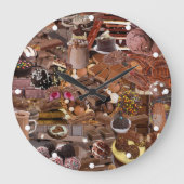 Chockablock chocolaatjes grote klok (Voorkant)