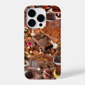 Chockablock chocolaatjes iPhone hoesje (Achterkant)