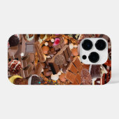 Chockablock chocolaatjes iPhone hoesje (Achterkant horizontaal)
