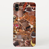 Chockablock chocolaatjes iPhone hoesje (Achterkant)