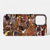 Chockablock chocolaatjes iPhone hoesje (Achterkant horizontaal)