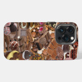 Chockablock chocolaatjes iPhone hoesje (Achterkant horizontaal)