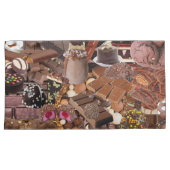 Chockablock chocolaatjes kussensloop (Voorkant-Rechts)