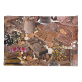 Chockablock chocolaatjes kussensloop (Achterkant)