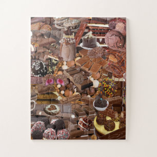 Chockablock chocolaatjes legpuzzel