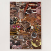 Chockablock chocolaatjes legpuzzel (Verticaal)