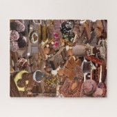 Chockablock chocolaatjes legpuzzel (Horizontaal)