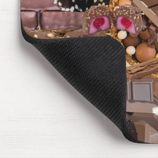 Chockablock chocolaatjes muismat (Hoek)