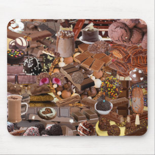 Chockablock chocolaatjes muismat