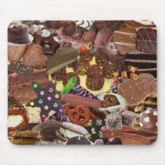 Chockablock chocolaatjes muismat (Voorkant)