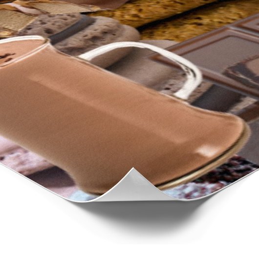 Chockablock chocolaatjes poster (Hoek)