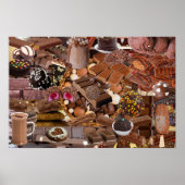 Chockablock chocolaatjes poster (Voorkant)