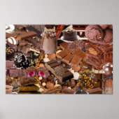 Chockablock chocolaatjes poster (Voorkant)