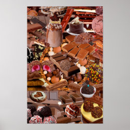 Chockablock chocolaatjes poster