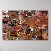 Chockablock chocolaatjes poster (Voorkant)