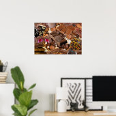 Chockablock chocolaatjes poster (Thuiskantoor)