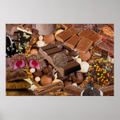 Chockablock chocolaatjes poster (Voorkant)