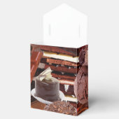 Chockablock chocs Favor Box Bedankdoosjes (Geopend)