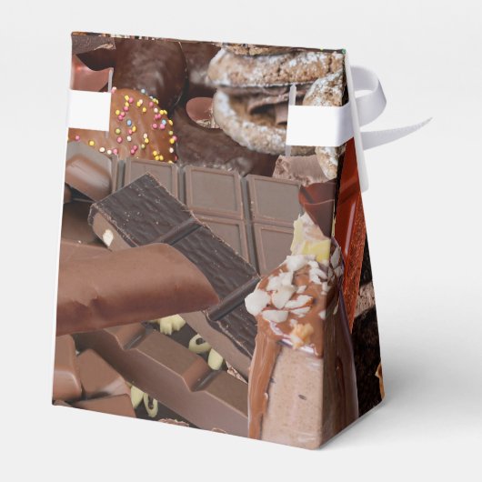 Chockablock chocs Favor Box Bedankdoosjes (Achterkant)