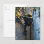 Chockstenen in Maligne Canyon - Alberta, Canada Briefkaart (Voorkant / Achterkant)
