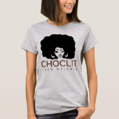 Choclit Black Woman Afro T-shirt (Voorkant)