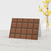 choco2 kaart (Gele Bloem)
