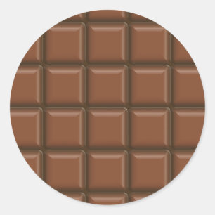 choco2 ronde sticker