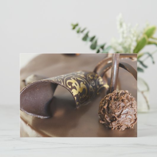 Choco cake (Staand voorkant)