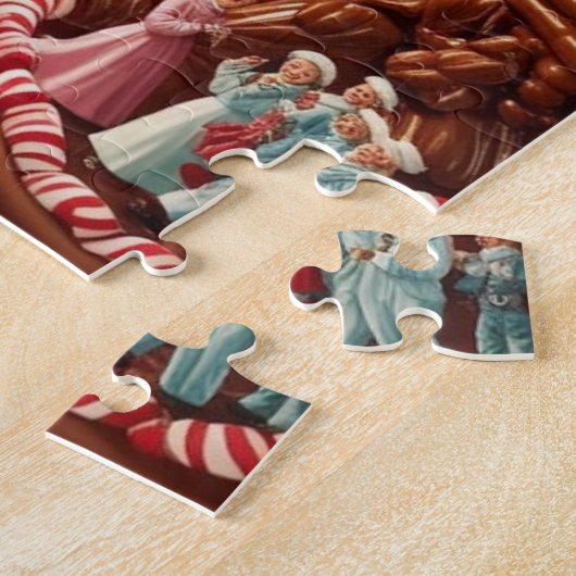 Choco-Carol Christmas: Sweet Harmony-puzzel Legpuzzel (Zijkant)