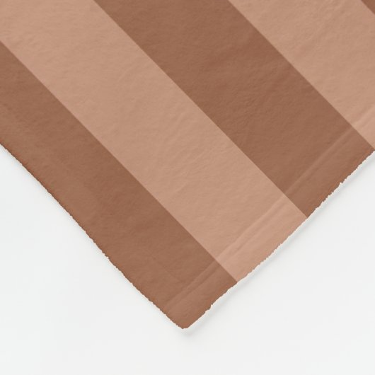 Choco Coffee Fleece Deken (Hoek)